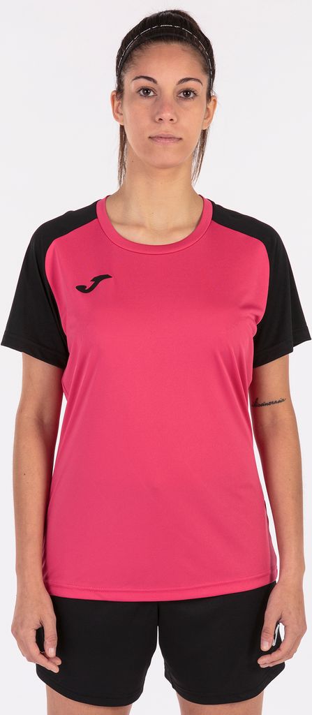 Joma Shirt Academy Iv, Fucsia-Schwarz, L