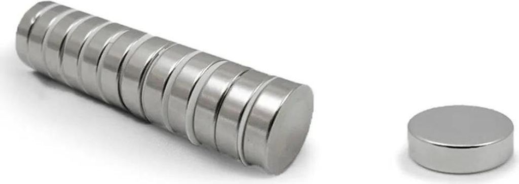Edm 4x4 Mm Neodym-magnet Silber Silber One Size