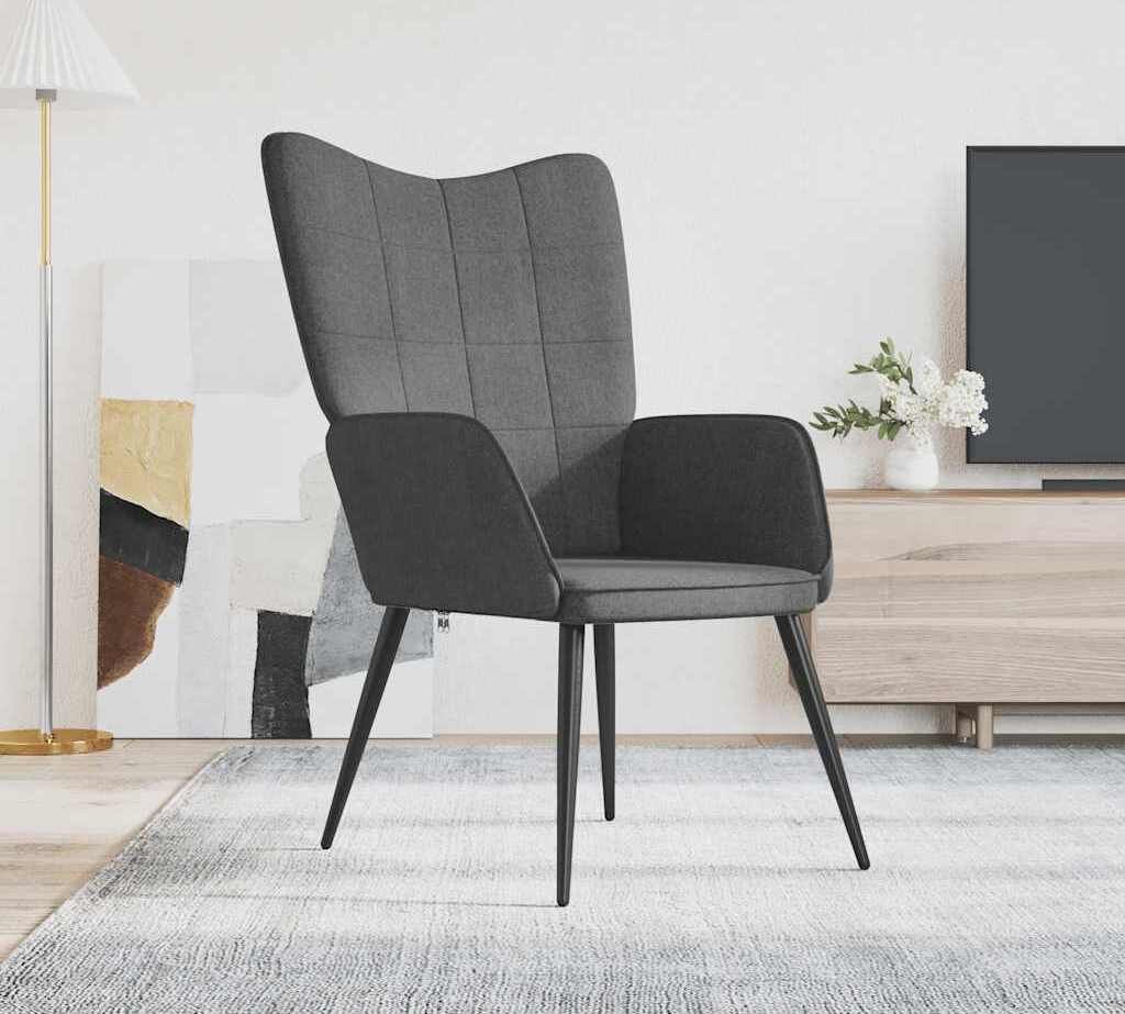 "2026 Promotion" Relaxsessel/Loungesessel/TV-Sessel - Dunkelgrau Stoff - Couchsessel CC13732