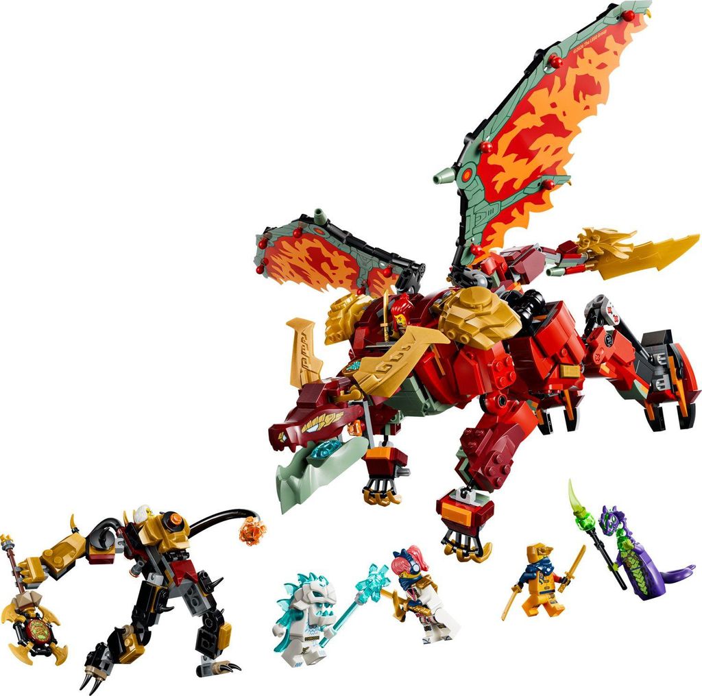 LEGO Ninjago 71868 - Mech Drago Mutaforma Di Wyldfyre Immagine del prodotto 