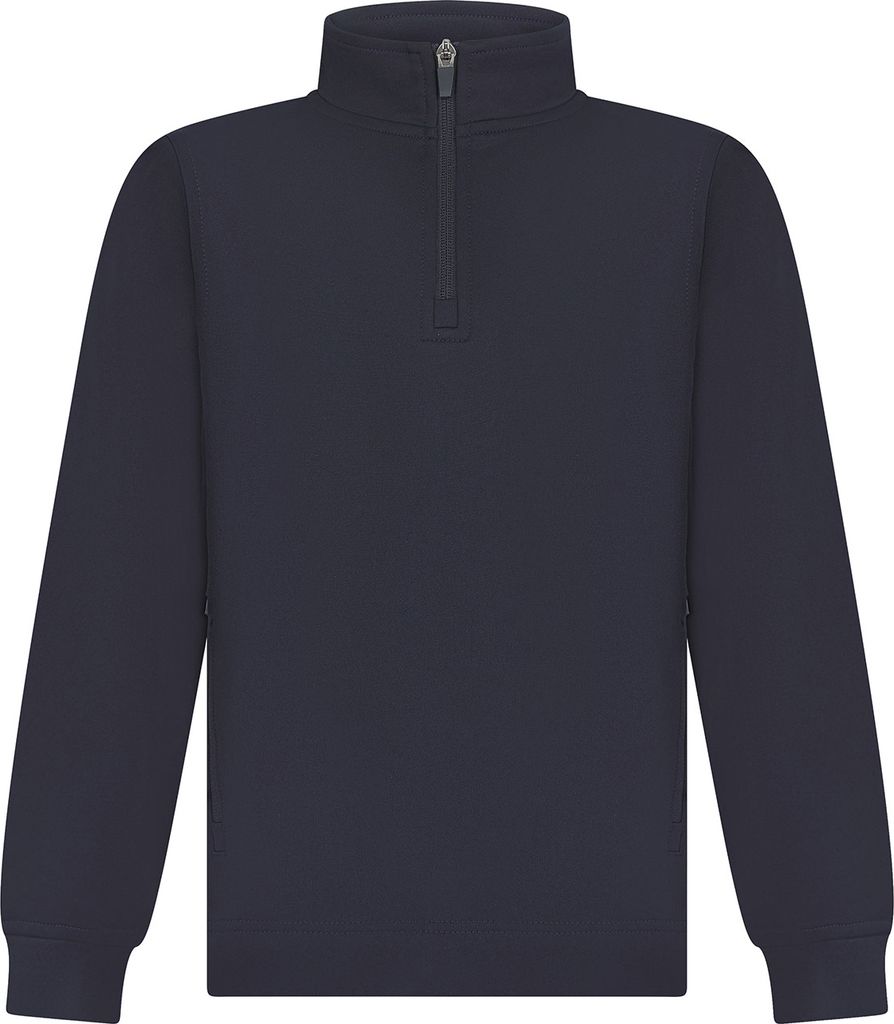 Finden & Hales - Trainingsjacke mit kurzem Reißverschluss für Kinder PC6227 (128) (Marineblau)