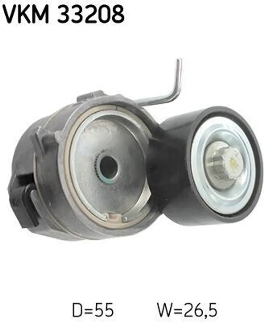 Galet tendeur de courroie d'accessoires Citroën 1.2 PureTech EB2