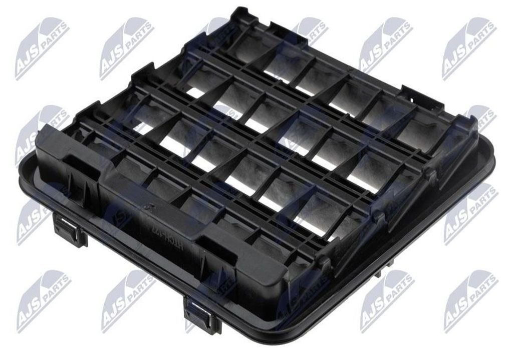NTY Lüftungsgitter Grill Stoßfänger für JEEP WRANGLER III (JK)