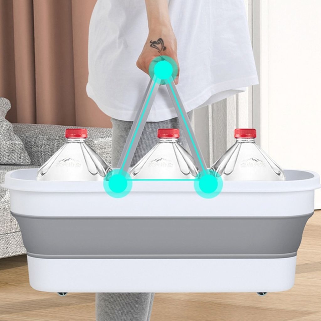 Velký plochý kbelík na mop, plochý kbelík na mop, kbelík na Obrázek produktu 3