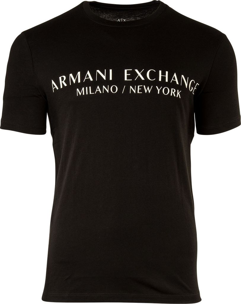 Armani Exchange Brand Slim T-Shirt, Schwarz S