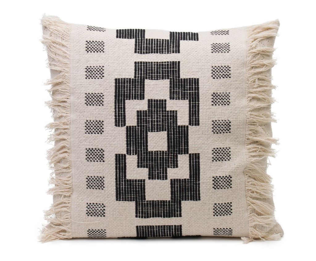 Gözze Kissenhülle Boho 50 x 50 cm Anthrazit