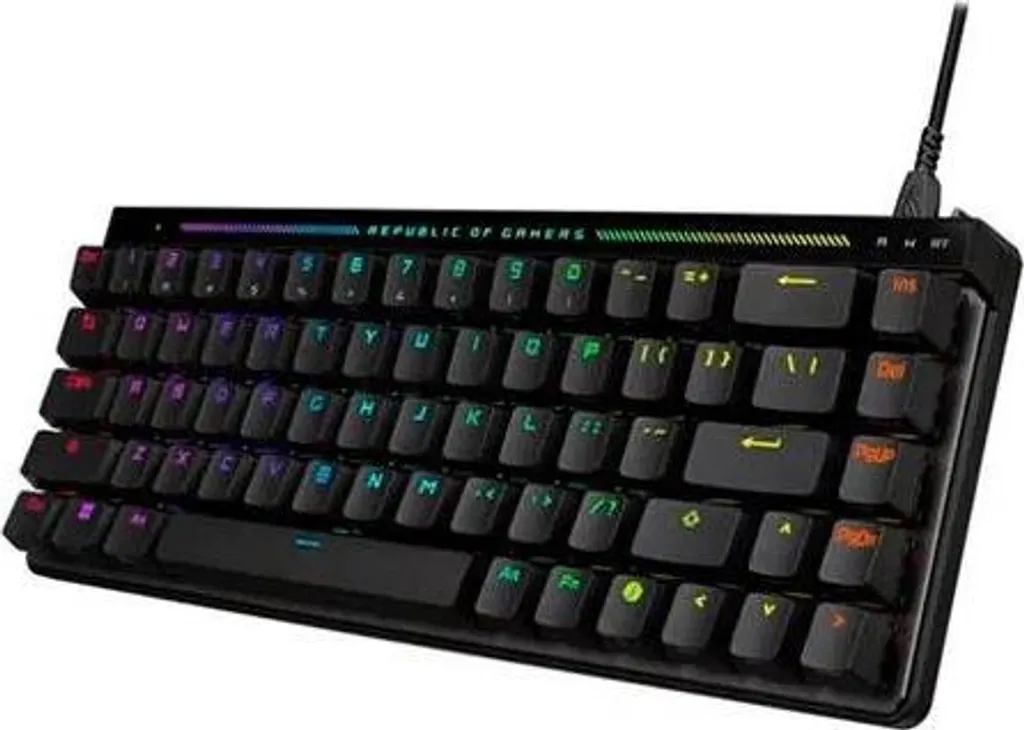 Clavier Asus 90MP03VE-BKSA00 pour Bureautique et Télétravail - Noir Mat