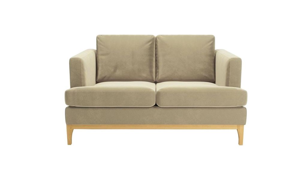SLF24 - Zweisitzer-Sofa Scarlett - beige - Velluto 3