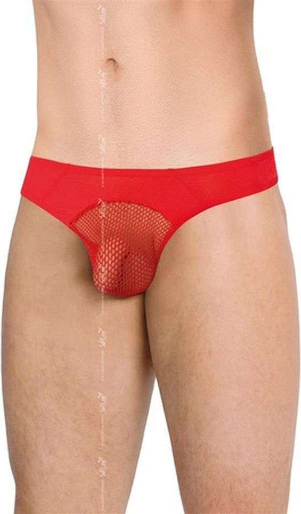 Herren Slip 4525 - Rot, Größe XL - Bequeme Passform