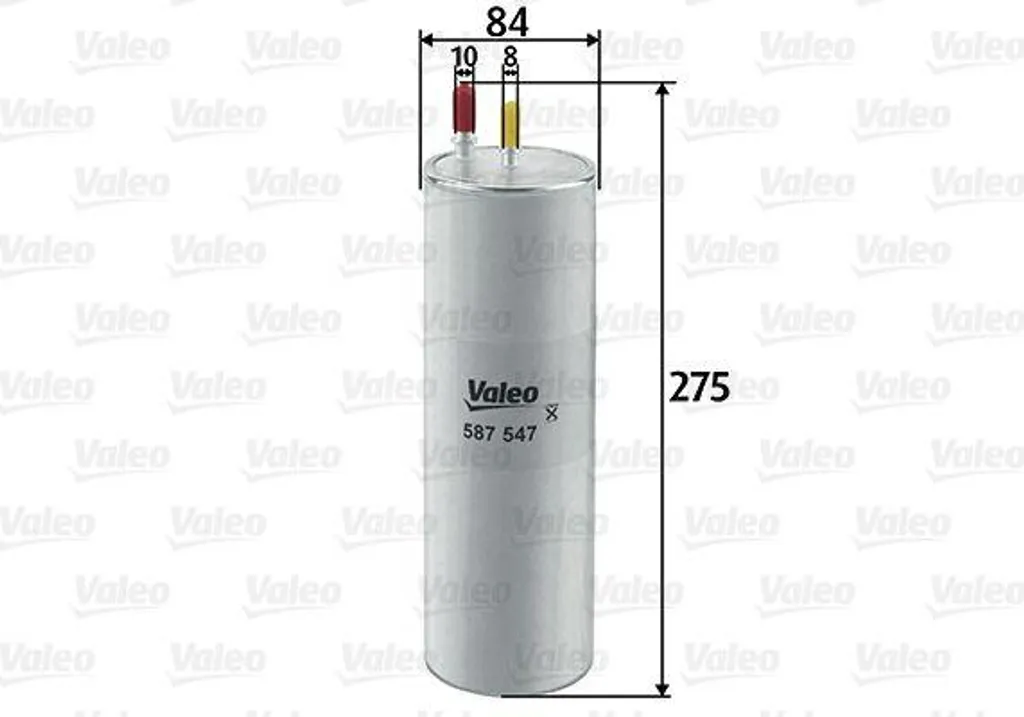 Évitez les pannes : filtre carburant Valeo 587547 pour VW Transporter V