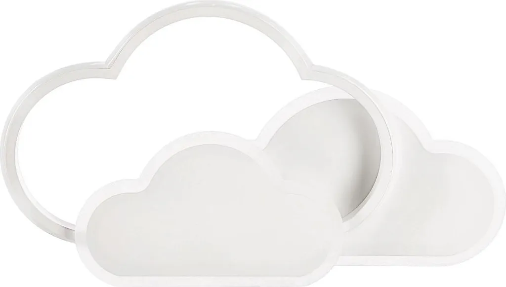 Applique LED 24W design nuage OBLACI avec température couleur réglable