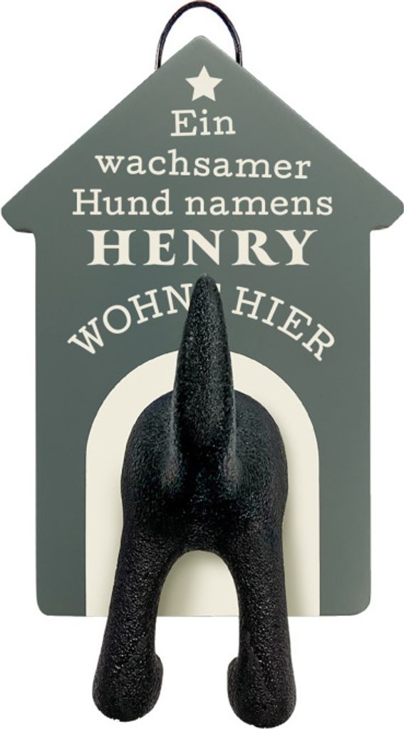 History & Heraldry Personalisierte Leinenhalter für Hunde als Leinenparkplatz, für Hundegarderobe o. als Wanddeko Hunde Accessoires - Leinenhalte...