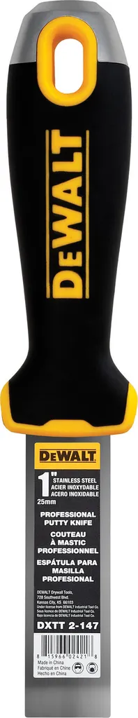 DEWALT DXTT-2-147 Spatola 1 Pollice Acciaio Inossidabile con Martello
