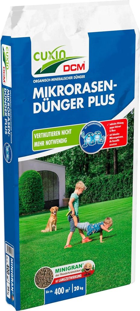 Cuxin DCM Mikro Rasendünger Plus 20 kg minigran Produktbild 