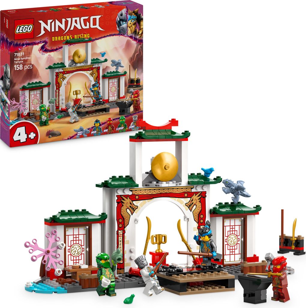 LEGO NINJAGO Spinjitzu-Tempel der Ninja - Spielset mit 4 Produktbild 