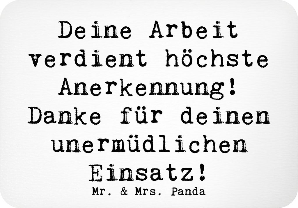 Mr. & Mrs. Panda Kühlschrankmagnet Spruch Danke Pflegekraft - Weiß - Geschenk, whiteboardmagnet, harte Arbeit, Anerkennung, Pflegeberuf, sagen, A...