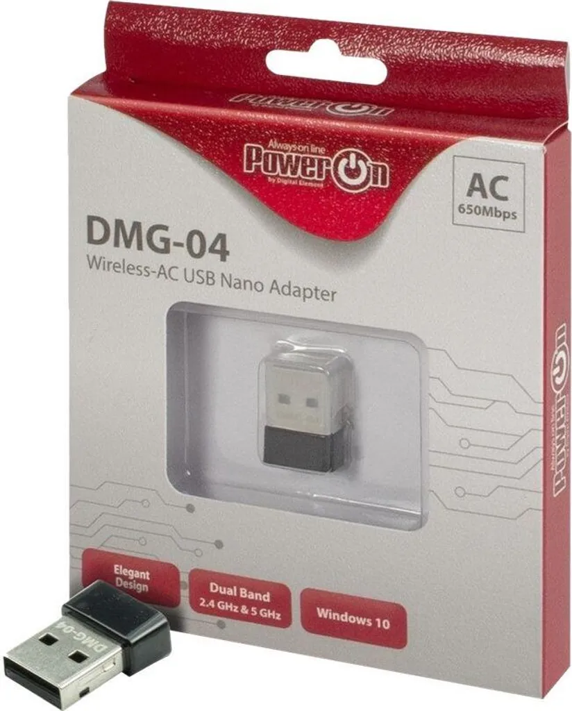 Inter-Tech DMG-04: Chiavetta Wi-Fi Mini per Notebook e PC Fissi
