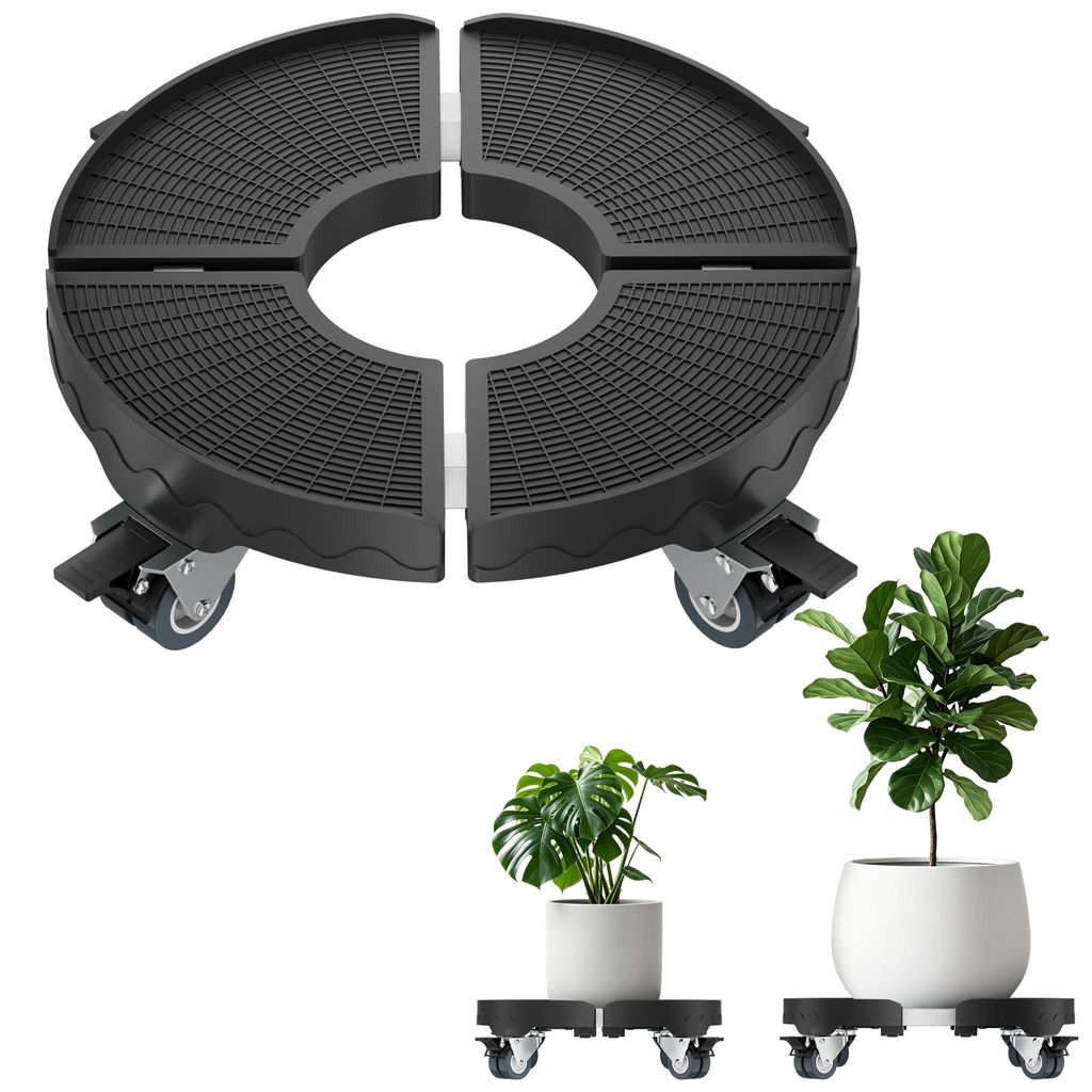 Roulette pour plantes QEENTOE, diamètre 39-52 mm, réglable, Image du produit 