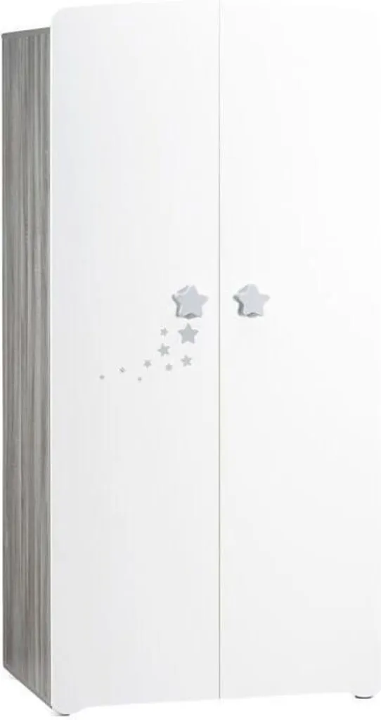 Armoire bébé New Nao BABY PREIS avec penderie et étagères modulables