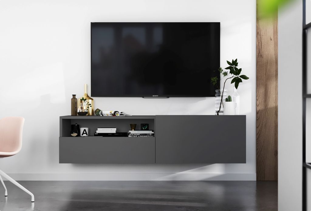 Závesná TV skrinka Enjoy Závesná TV skrinka Zásuvka Loft Obrázok produktu 