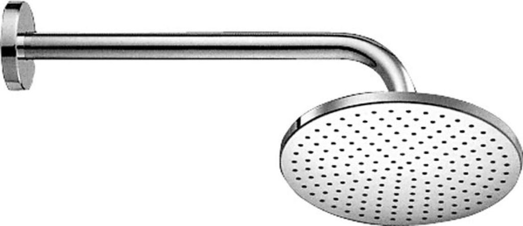 Hansa Wandbefestigung Regendusche Tellerkopfbrause Hansarain chrom, 04180100
