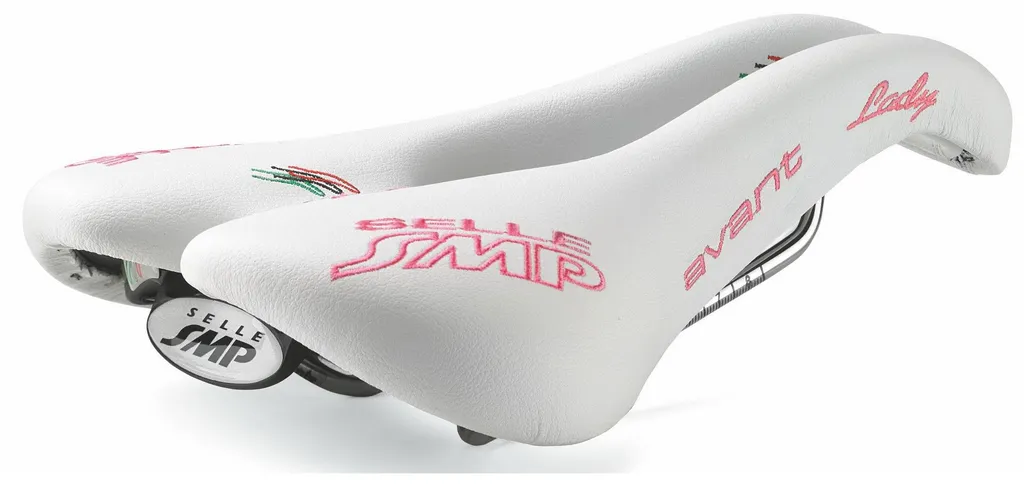 Selle SMP Avant Lady Blanche 0301247 avec Canal Central Antipression Pro