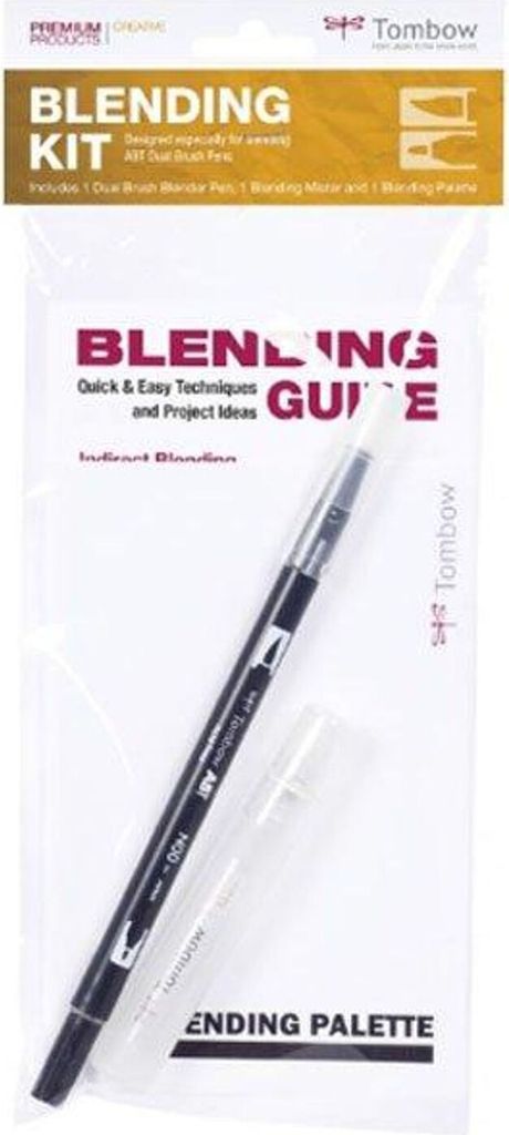 Tombow Blending Kit 4-in-1 Set für Aquarellfarben und Farbverläufe