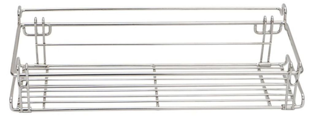 INF Edelstahl Klapp-Aufhänger für IGT-Tisch, 36.5817cm, Tragbares Regal