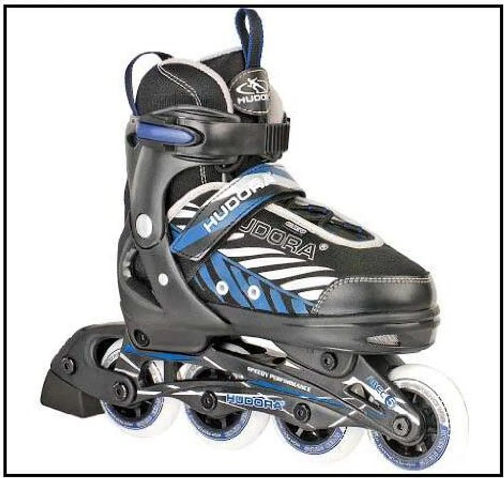 Hudora 28232 Leon Roller en Ligne Enfant Ajustable Taille 29-32