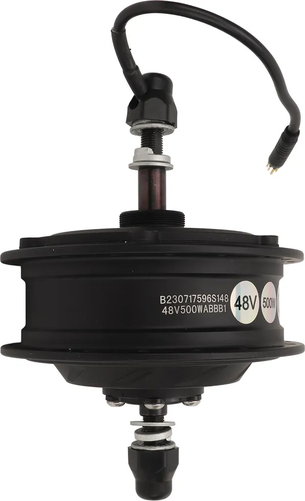 Moteur moyeu de vélo électrique 48V 500W roue arrière brushless robuste