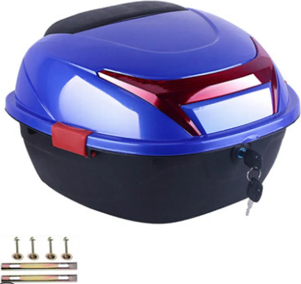 Recensione Bauletto Moto Universale Blu - Spazio Extra per Casco