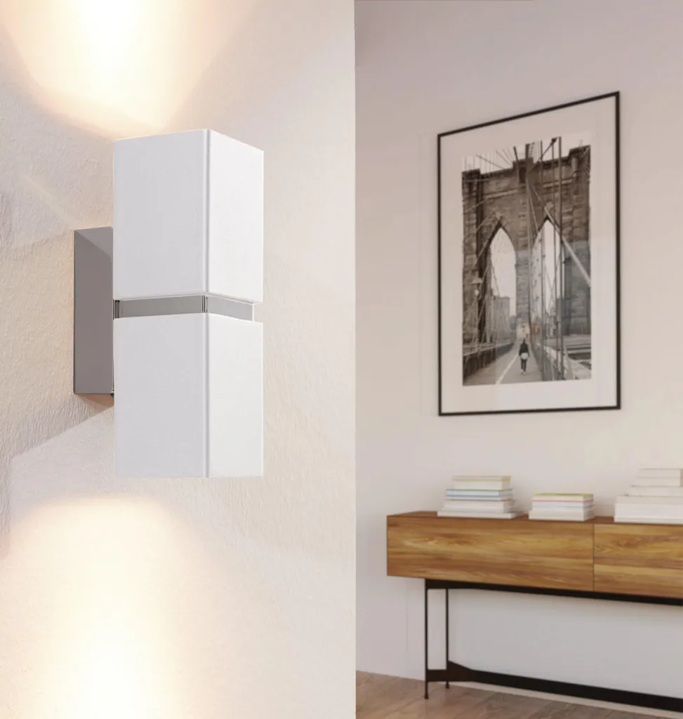 Eglo Passa 95377 LED Applique Parete 2x4W - Illumina i tuoi Ricordi - 2