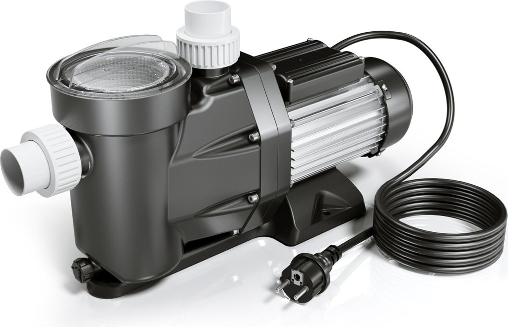 Wiltec Pompe piscine 1500 W – Débit 33600 l/h – Hauteur Image du produit 