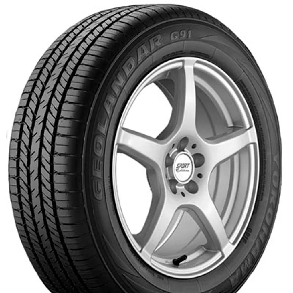 Yokohama Geolandar G91F 225/60R17 99V pneu stable contre aquaplaning
