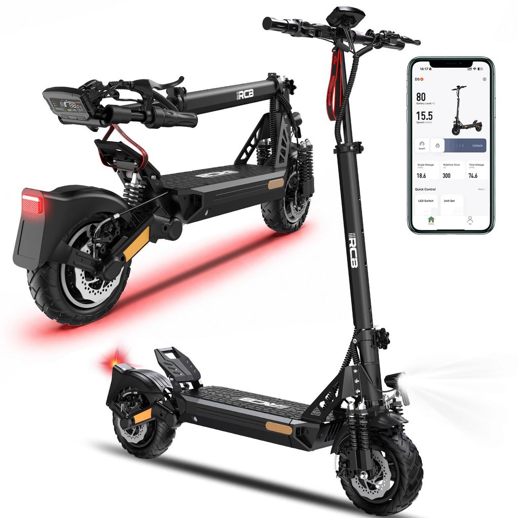 RCB D5 Elektroroller,E-Scooter mit Straßenzulassung Produktbild 