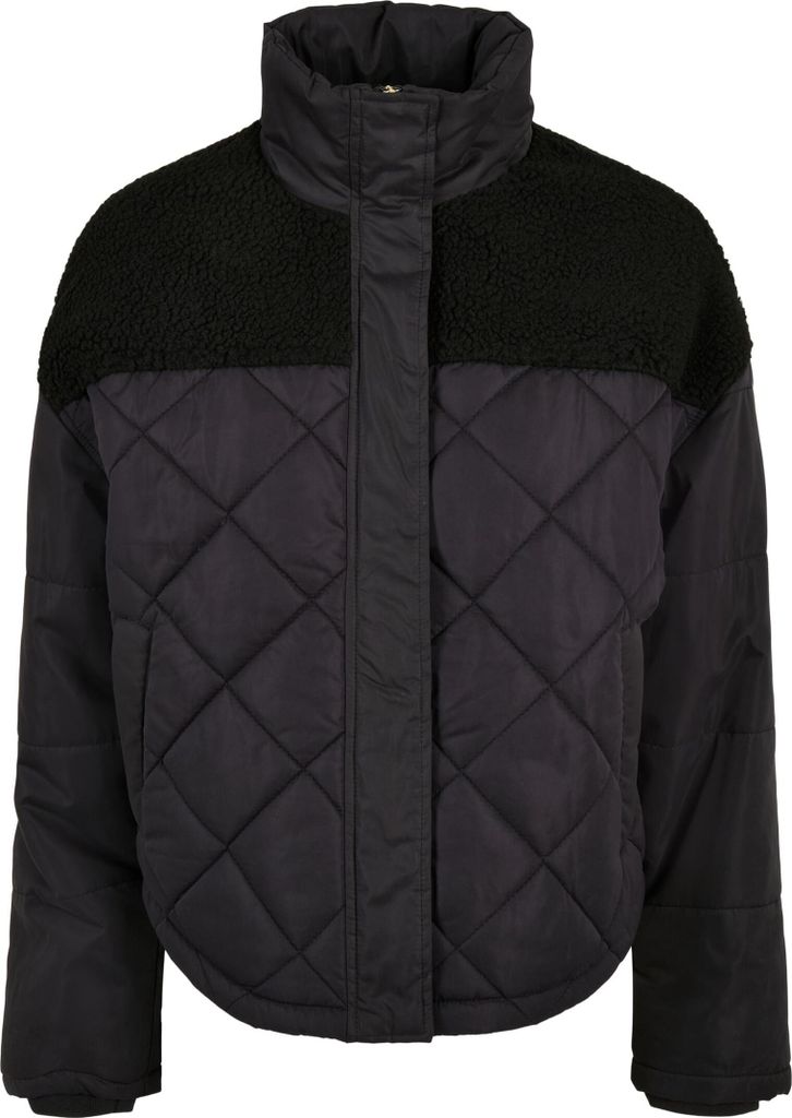 Urban Classics Ladies - Oversized Diamond Quilt Jacke - M Produktbild 