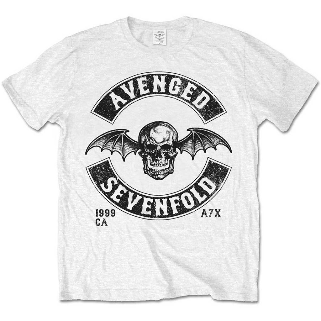 Avenged Sevenfold Moto Seal White 2XL T-Shirt