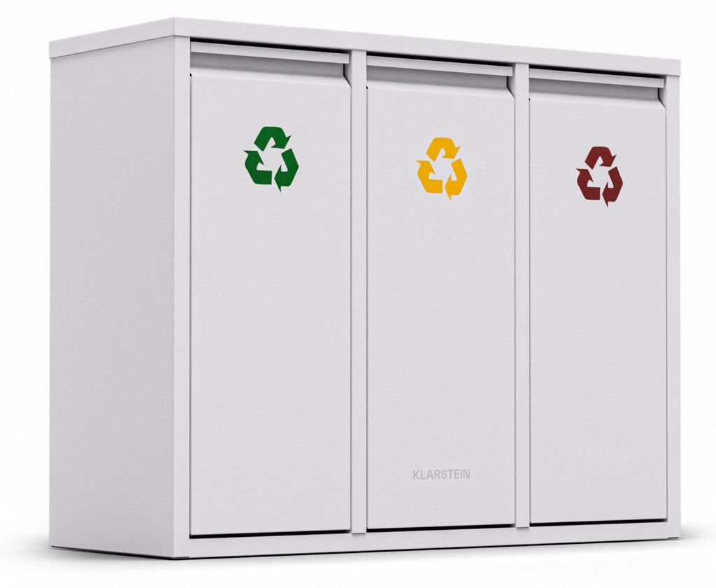 Klarstein Ordnungshüter 3 Poubelle de tri sélectif - Image du produit 