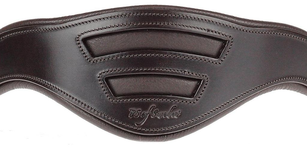 PS of Sweden Genickstück Snaffle Ultimate Relief Trensenzubehör Braun Full