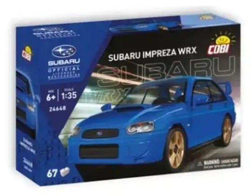 COBI Subaru Impreza WRX, Konstruktionsspielzeug, (Maßstab Produktbild 