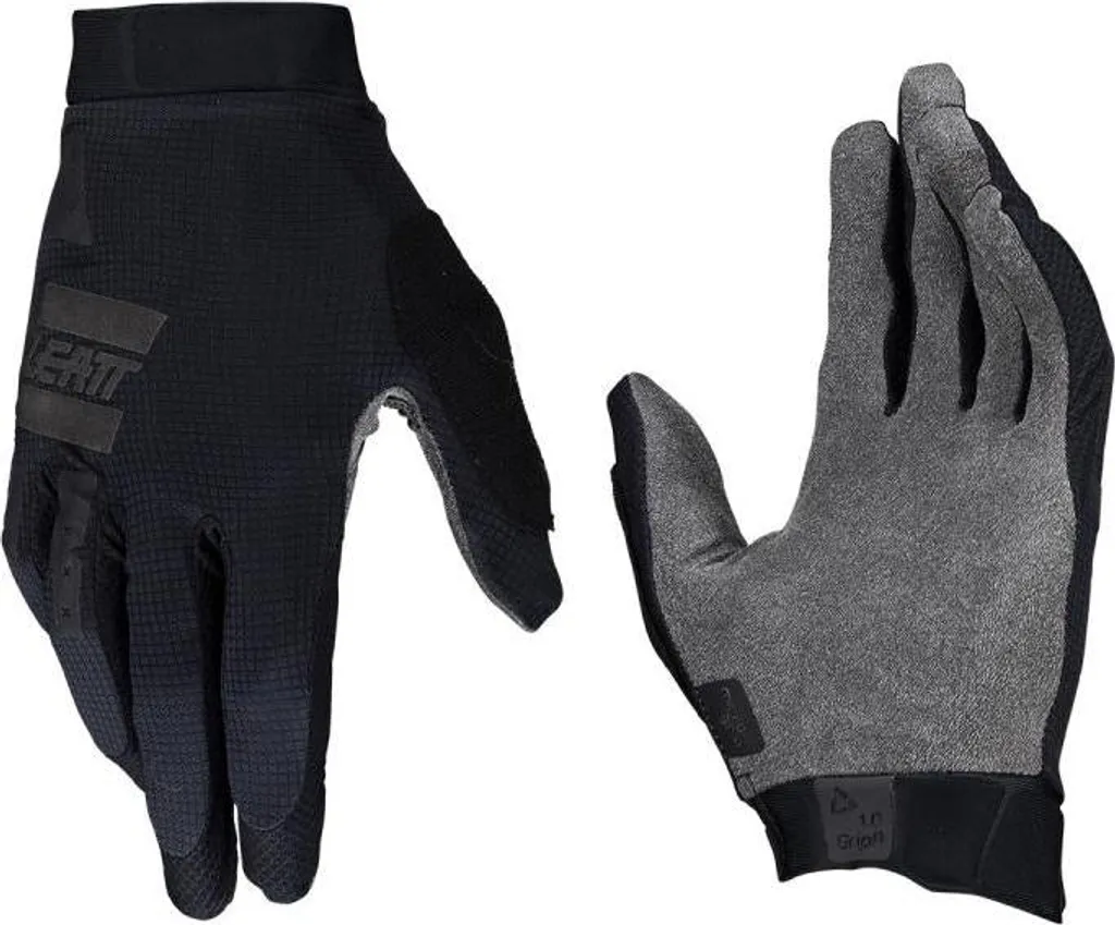 Gants de vélo Leatt MTB 1.0 GripR XL Noir Stealth pour VTT