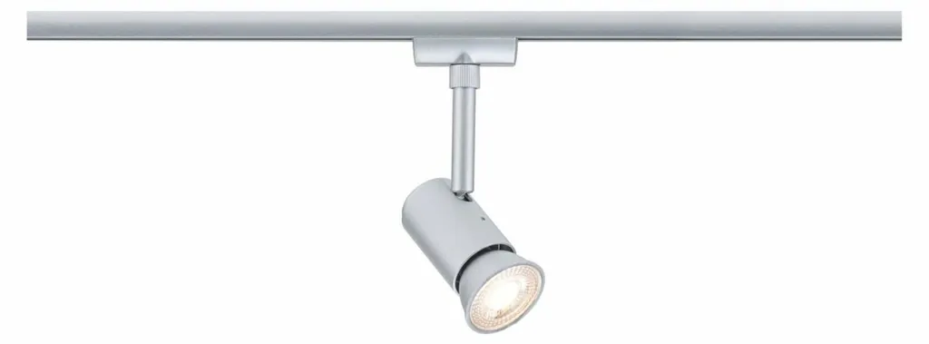 Spot URail Runa Paulmann Chrome Mat - Orientable 230V pour Ampoule GU10