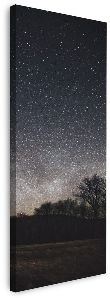 Leinwanddruck Weltraum Sternenhimmel 40x120