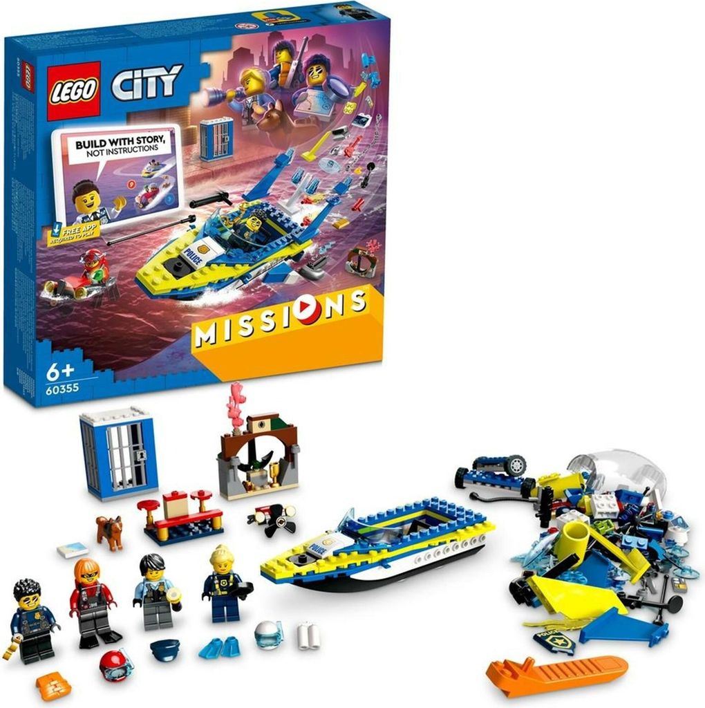 LEGO 60355 City Detektivmissionen der Wasserpolizei, mit Produktbild 