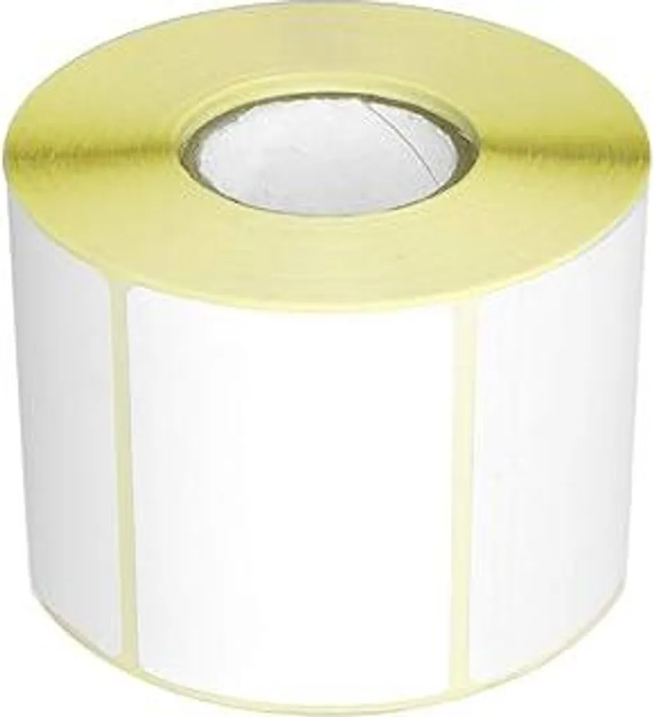 Netuno 1 rotolo di etichette termiche autoadesive bianche 70 x 50 mm 1000 pezzi Etichette in rotolo Etichette termiche adesive per etichette indirizzi Etichette con codice a barre Etichette di spedizione Etichette a trasferimento termico 7 x 5 cm