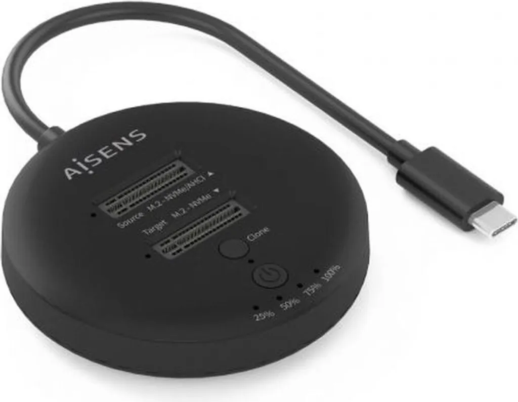 Récupérer Données SSD M.2 avec le Boîtier AISENS USB 3.2 Gen 2 Type-C