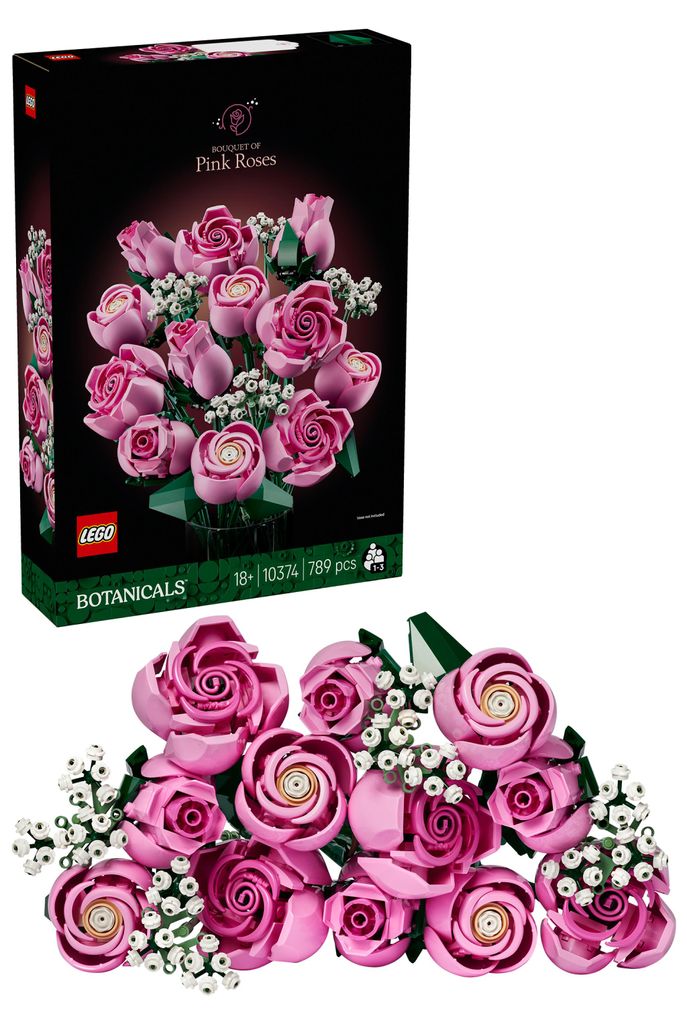 LEGO® Botanicals 10374 Bouquet de roses roses Image du produit 