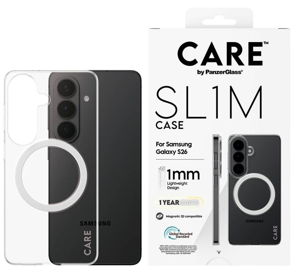 PanzerGlass CARE™ by ® SL1M Case Transparent w. Qi Samsung Obrázok produktu 