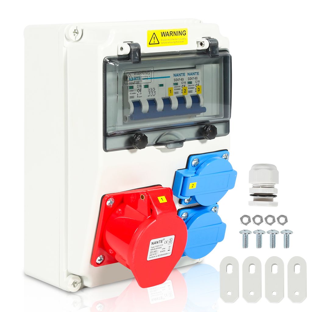 TolleTour Stromverteiler Baustromverteiler Verteiler Produktbild 