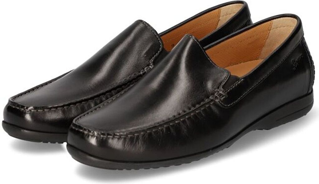 Sioux Slipper Gion Herren Glattleder SchwarzGröße:8 Produktbild 